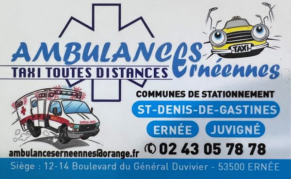 Ambulances Ernéennes taxi