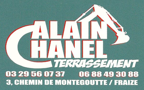 Alain Chanel entreprise de travaux publics