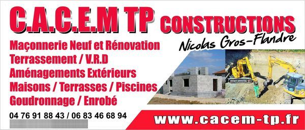 Cacem Tp SAS entreprise de travaux publics