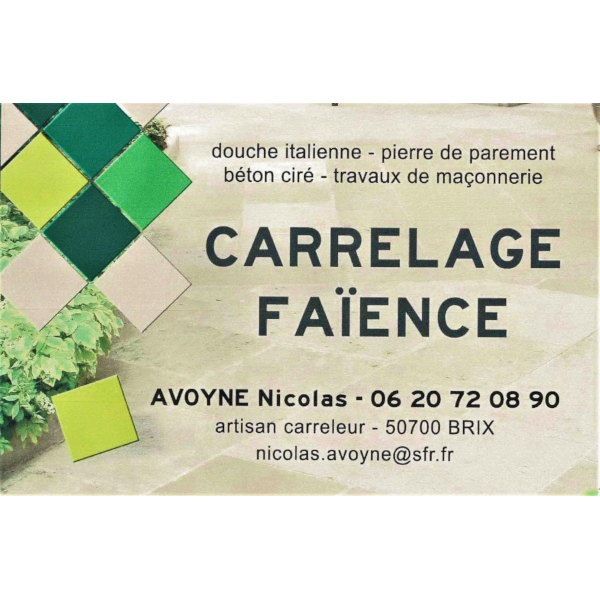 Avoyne Nicolas carrelage et dallage (vente, pose, traitement)