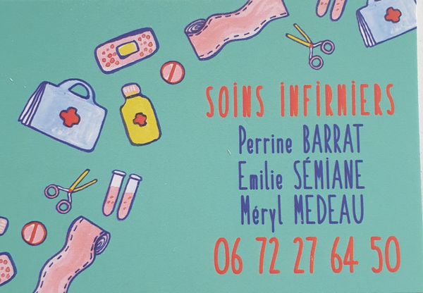 Barrat Perrine infirmier, infirmière (cabinet, soins à domicile)