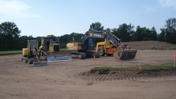 Localure garage de poids lourds 