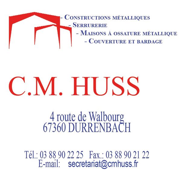 C.M. Huss Sas entreprise de menuiserie