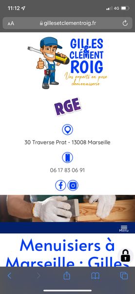 ROIG GILLES EURL entreprise de menuiserie