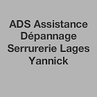 ADS Assistance Dépannage Serrurerie Lages Yannick dépannage de serrurerie, serrurier