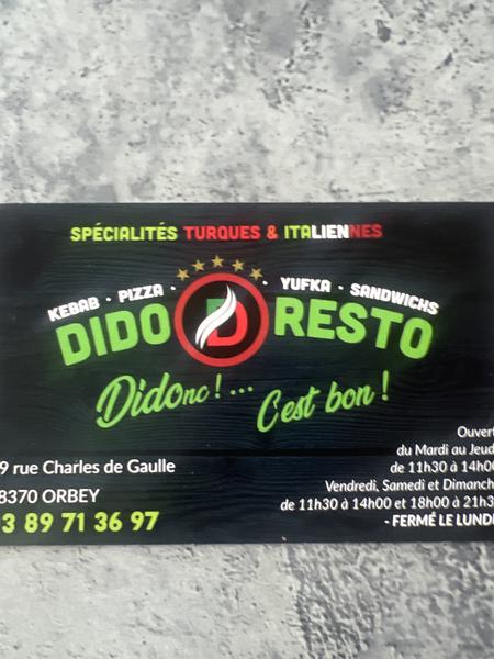 DIDO restauration rapide et libre-service