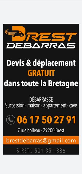 Brest Debarras dépôt-vente de meuble et équipement pour la maison