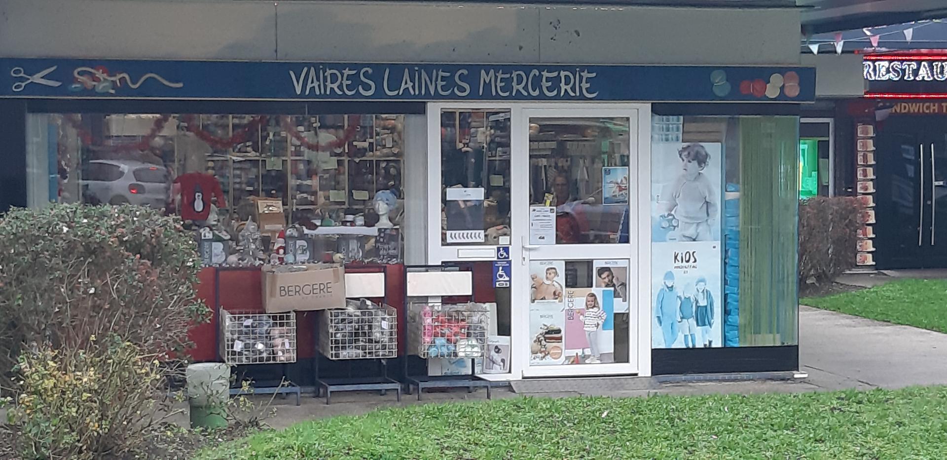 Vaires-Laines mercerie, bonneterie (détail)