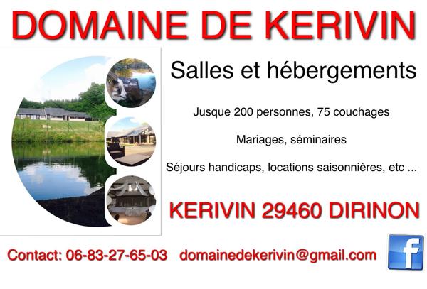 Domaine de Kerivin restaurant pour réception, banquet et séminaire