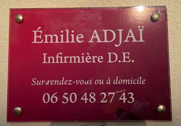 Adjai Rinjonneau Emilie infirmier, infirmière (cabinet, soins à domicile)