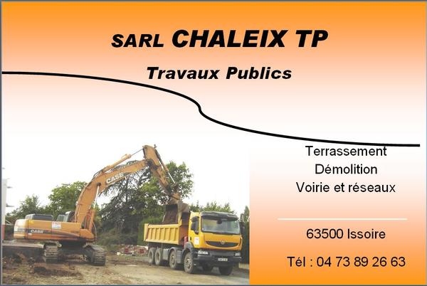 Chaleix TP entreprise de travaux publics