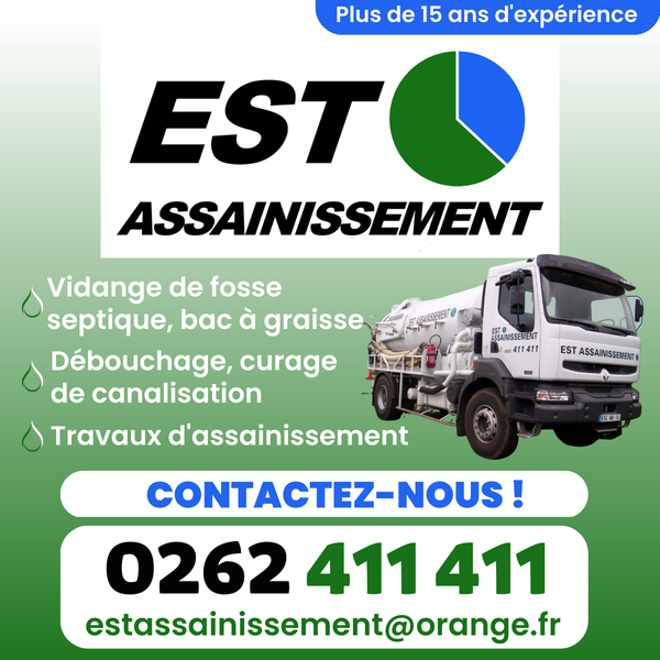 Est Assainissement fosse septique et accessoires