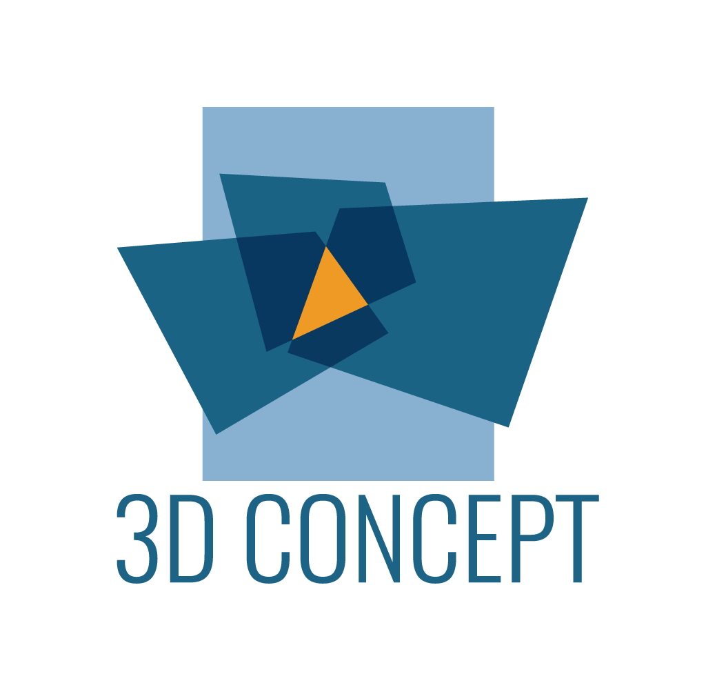 3D Concept mobilier de bureau (commerce)