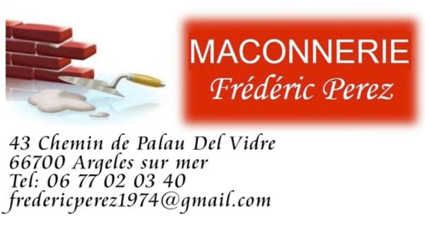 Perez Frédéric entreprise de maçonnerie