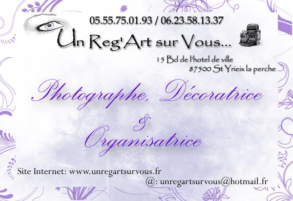 Un Reg'Art Sur Vous photographe d'art et de portrait