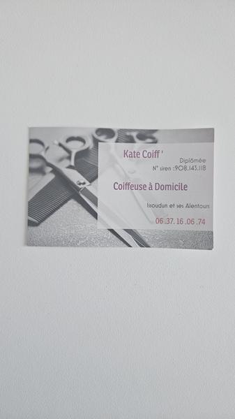 Kate Coiff' coiffure et esthétique à domicile