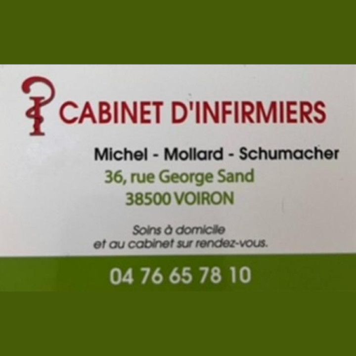 Cabinet Infirmier Michel Mollard Schumacher infirmier, infirmière (cabinet, soins à domicile)