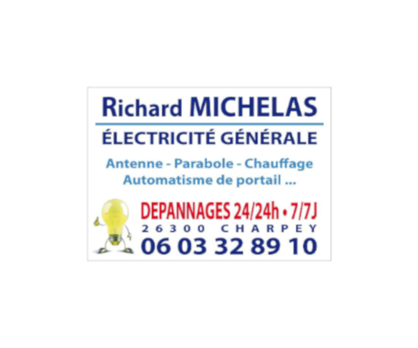 Richard Michelas électricité (production, distribution, fournitures)