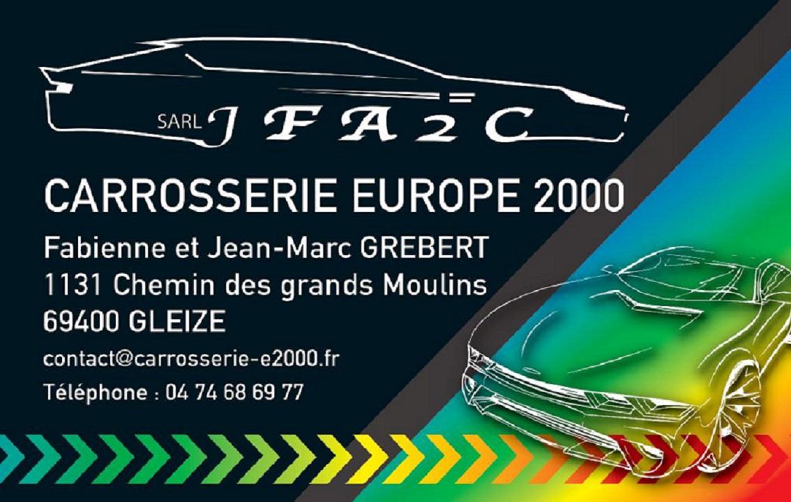 JFA2C Carrosserie Europe 2000 garage d'automobile, réparation