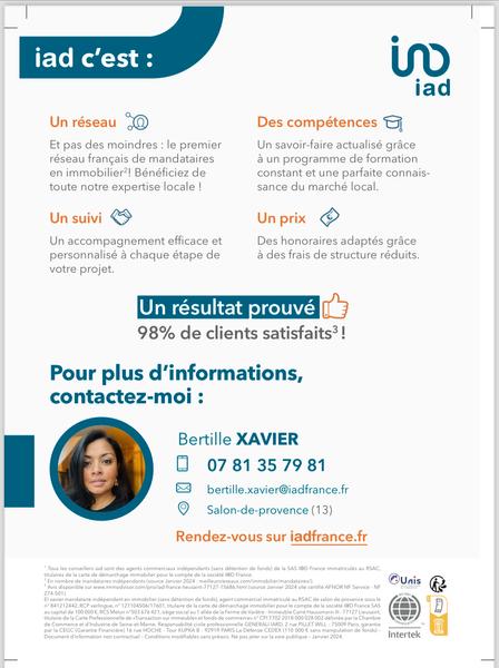 Bertille Xavier expert en immobilier