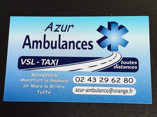 Azur Ambulances SARL taxi