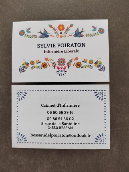 Poiraton Sylvie infirmier, infirmière (cabinet, soins à domicile)