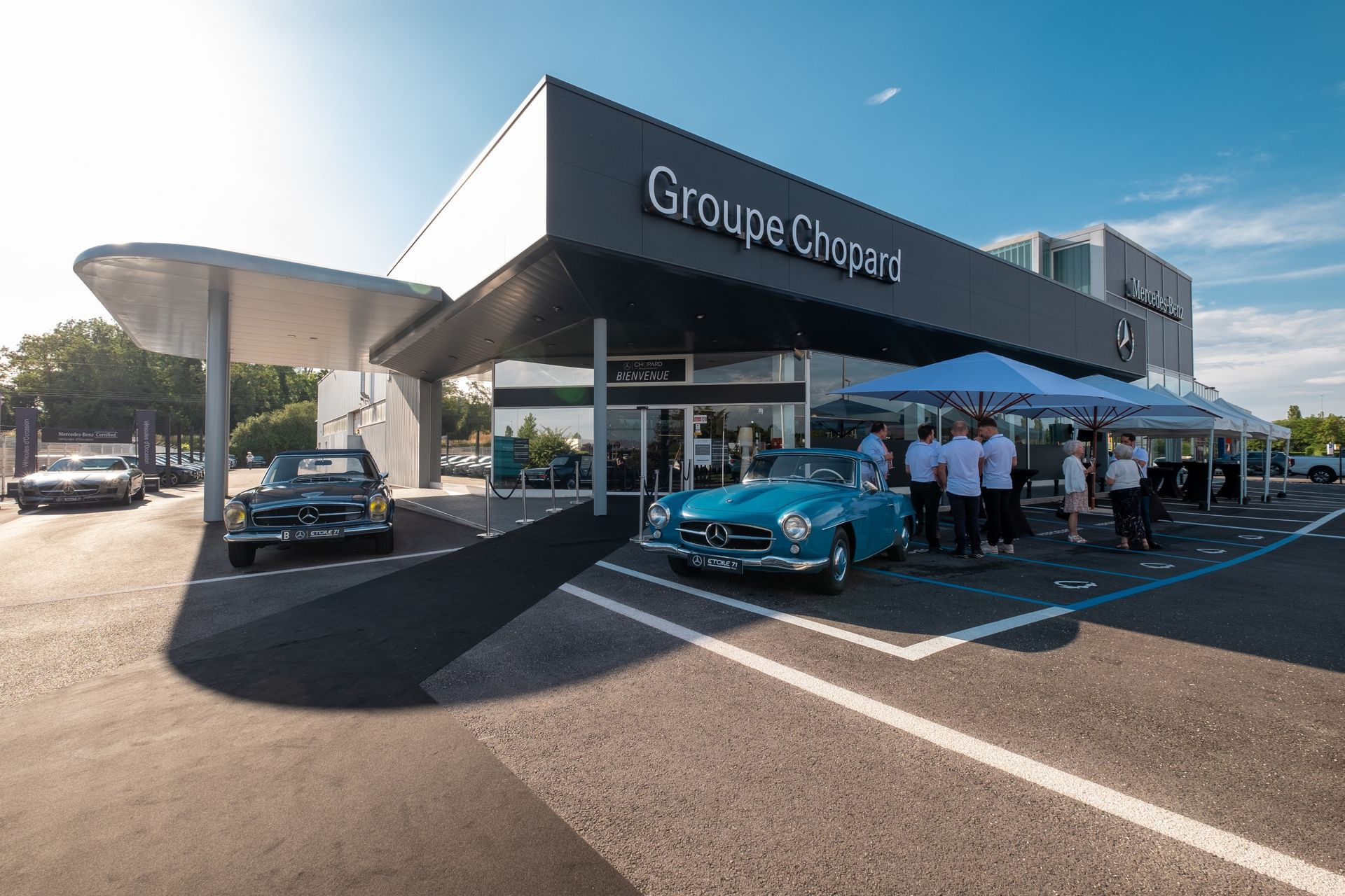 Bienvenue sur le Mercedes Store, accessoire mercedes - landing