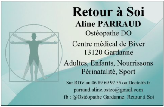 Aline PARRAUD : Retour à Soi ostéopathe