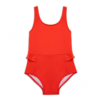 Anemone Deep Coral Swimsuit