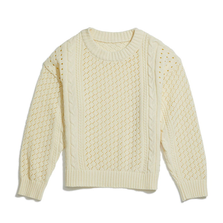 Botany Beige Jumper by Yellow Jungle - Designer clothing for kids