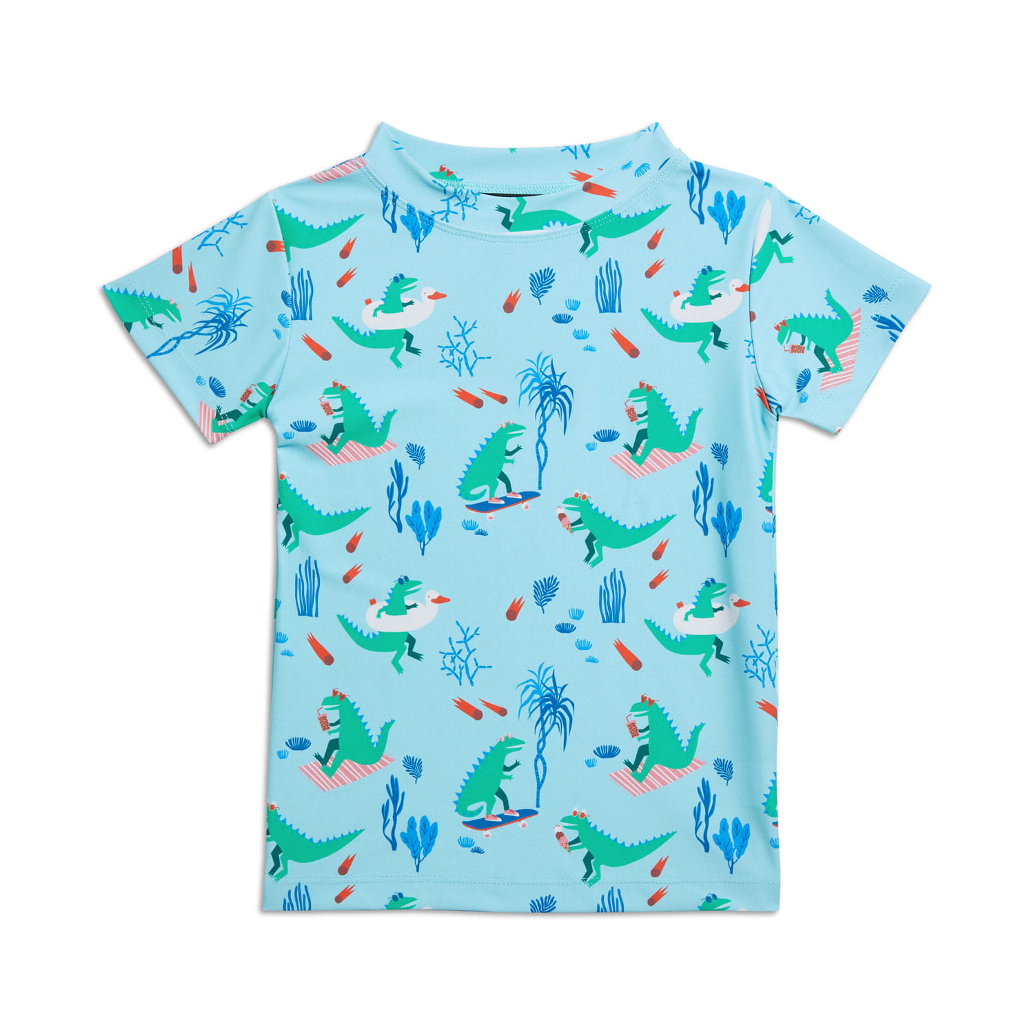 Tropic Dinosaurs T-shirt by Yellow Jungle - Designer clothing for kids