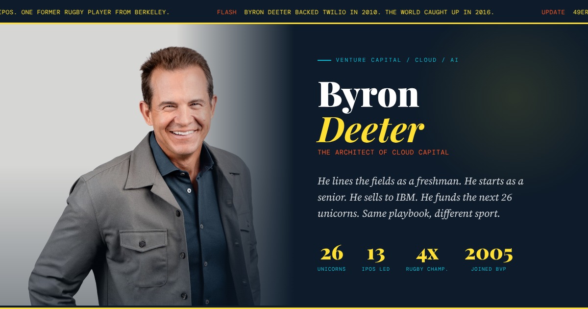 Byron Deeter - Partner, Bessemer Venture Partners | YesPress