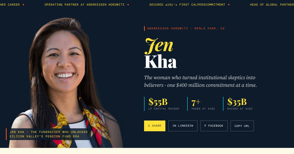 Jen Kha - Operating Partner & Head of Investor Relations, Andreessen ...
