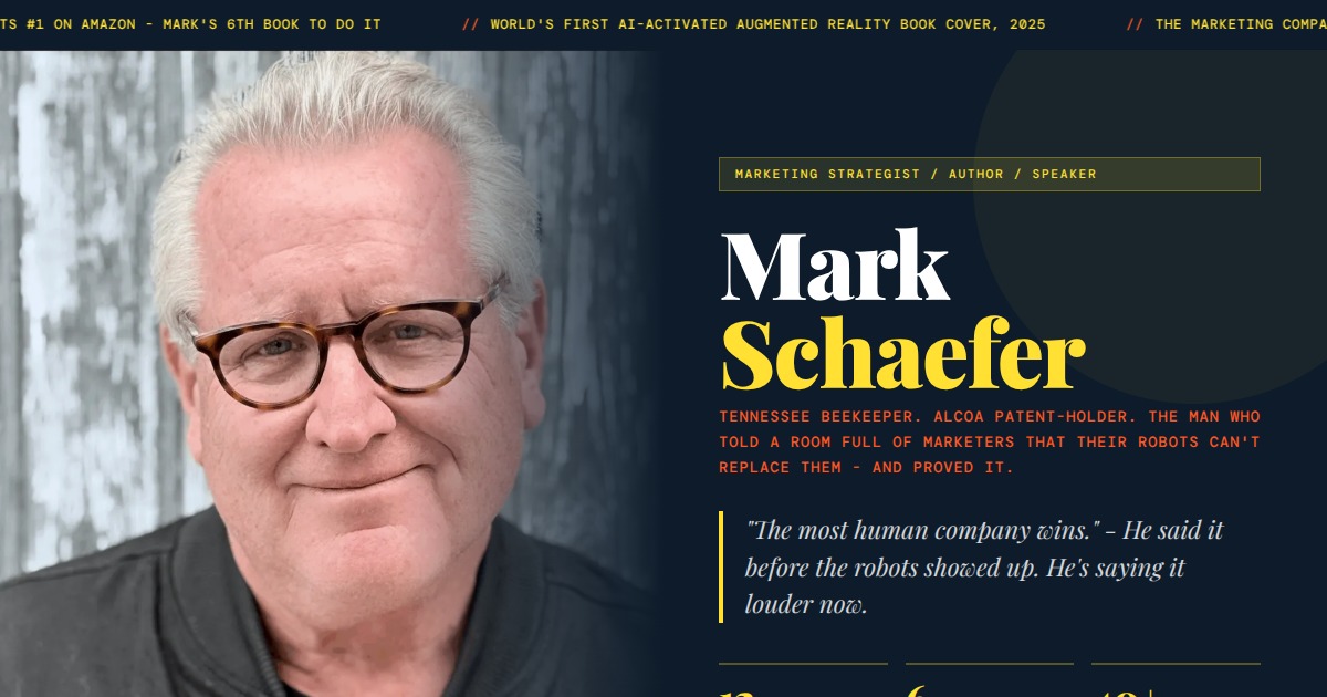 Mark Schaefer - The Most Human Marketer Wins