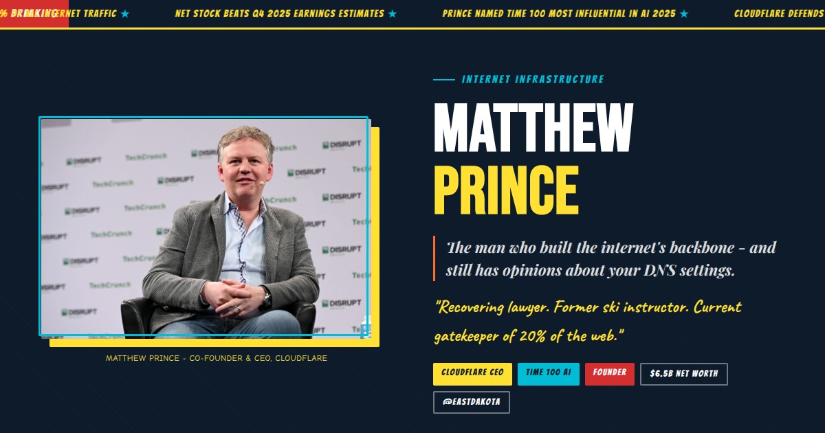 Matthew Prince - Co-founder & CEO of Cloudflare | YesPress