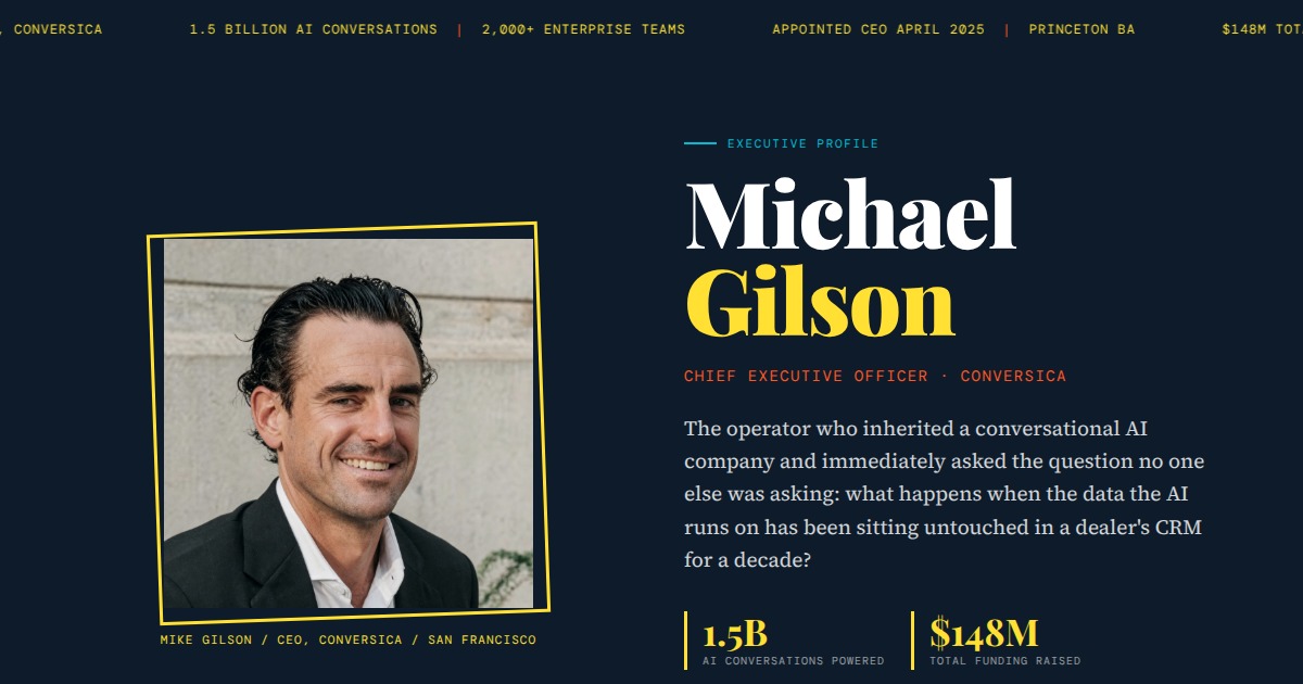 Michael Gilson - CEO, Conversica | YesPress