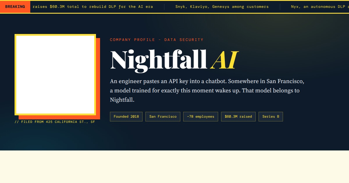 Nightfall AI - The Data Security Company Built for the AI Era