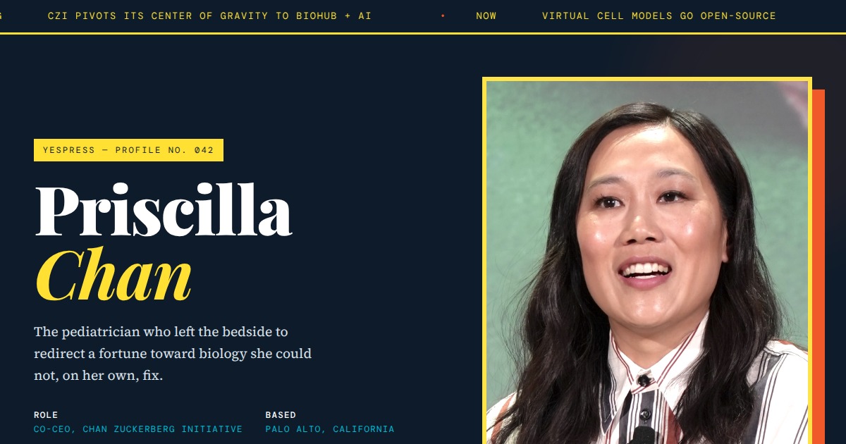 Priscilla Chan - YesPress