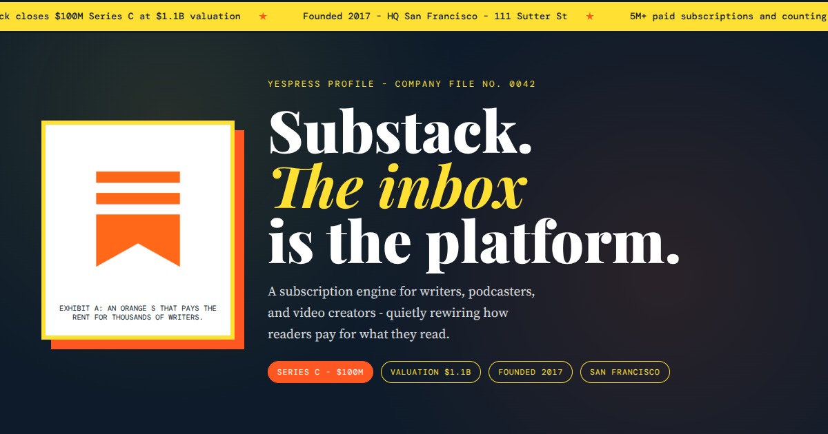 Substack - The Subscription Engine for Independent Media