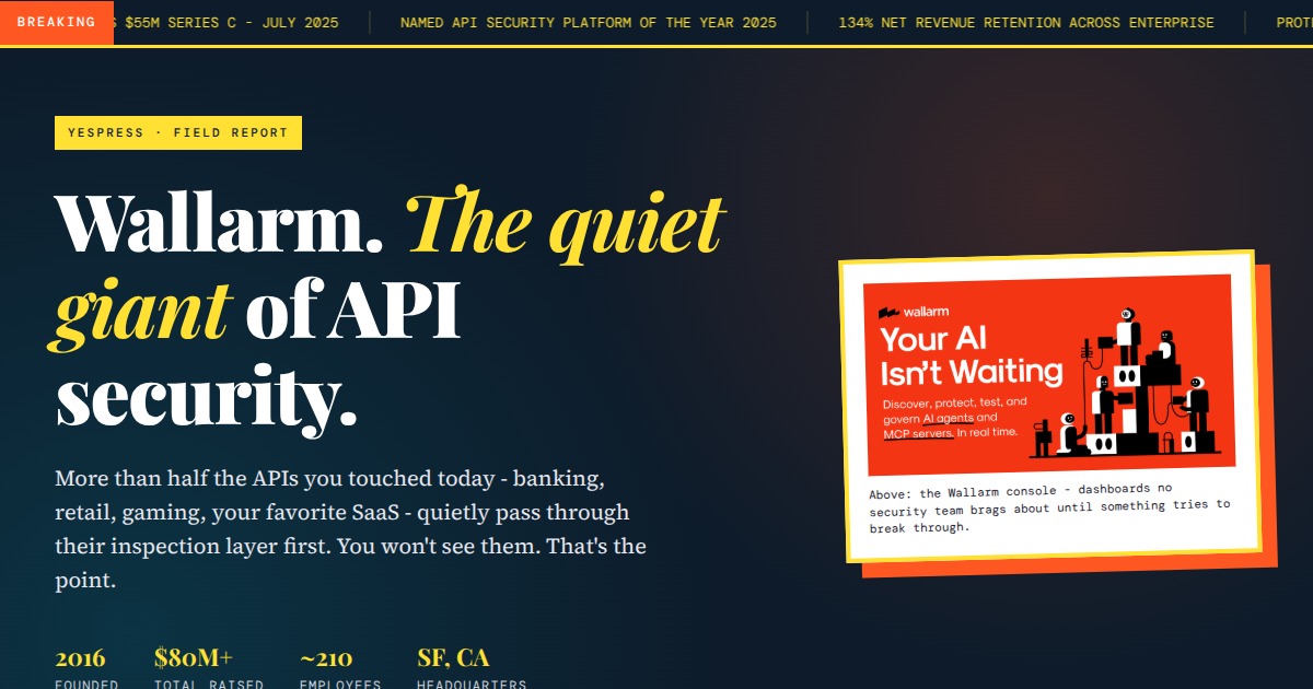 Wallarm - The API Security Leader Quietly Guarding Half the Internet