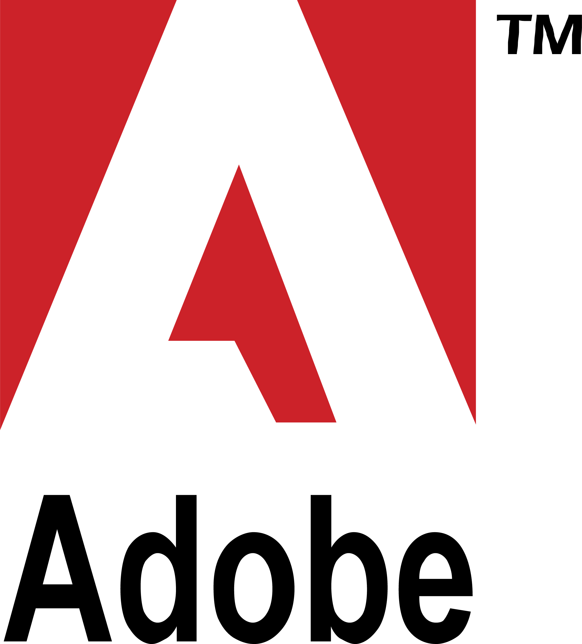 Adobe logo - the red stylized A