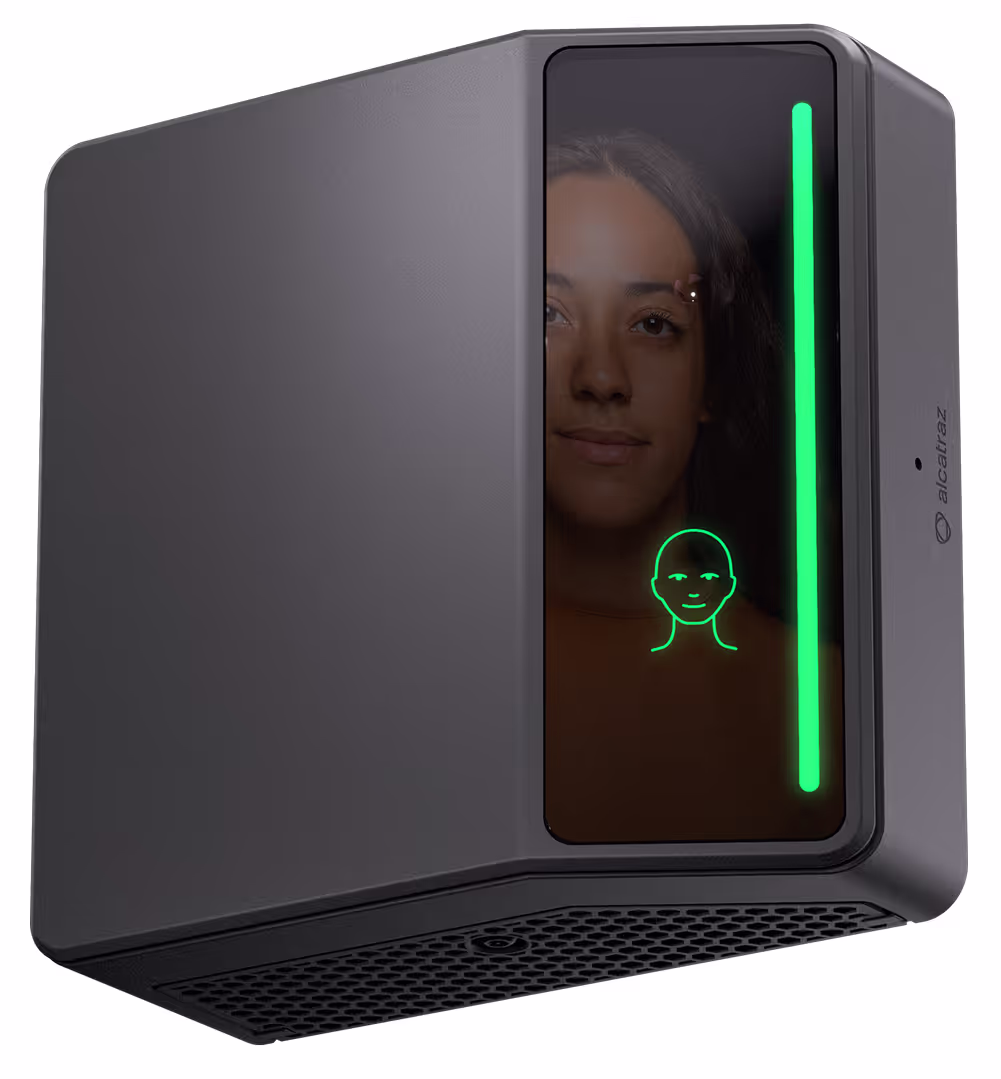 Alcatraz AI Rock X facial authentication device