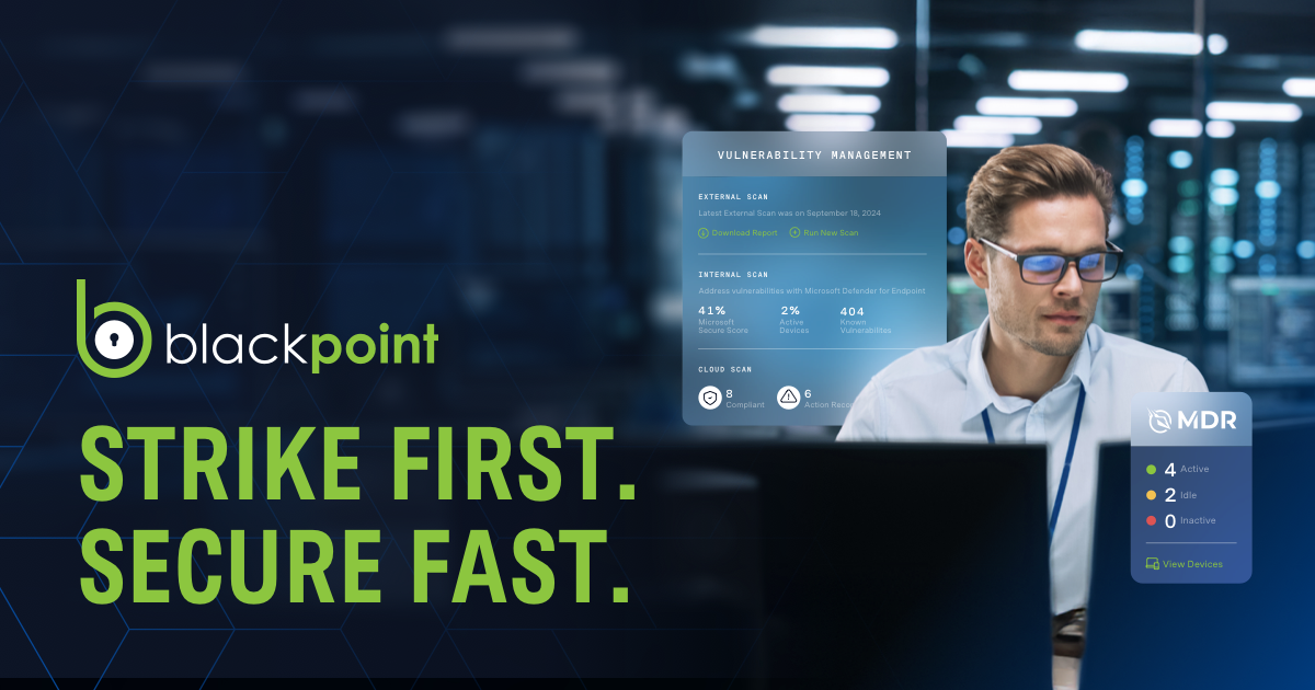 Blackpoint Cyber - Managed Detection and Response Platform
