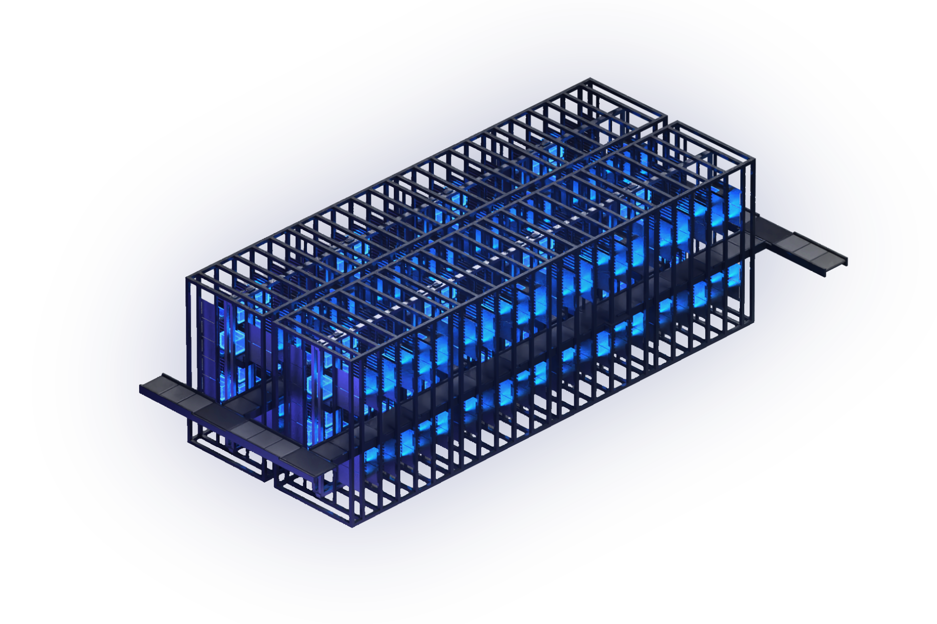 Boxbot automated storage system schematic