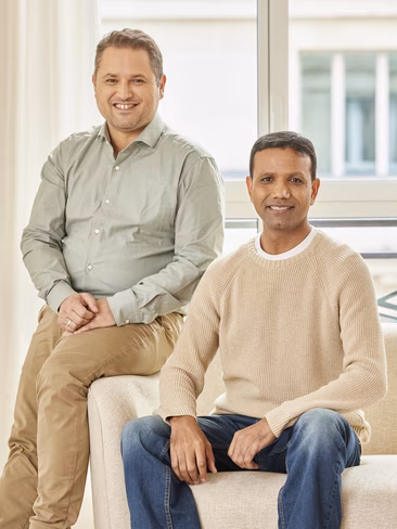 Brijesh Tripathi and Dali Kilani, FlexAI co-founders
