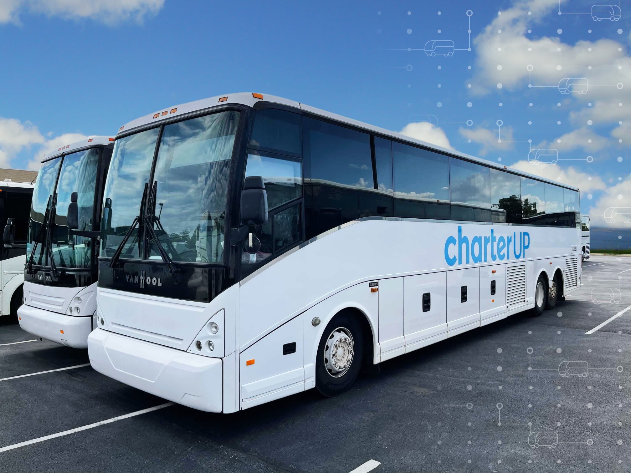 CharterUP buses
