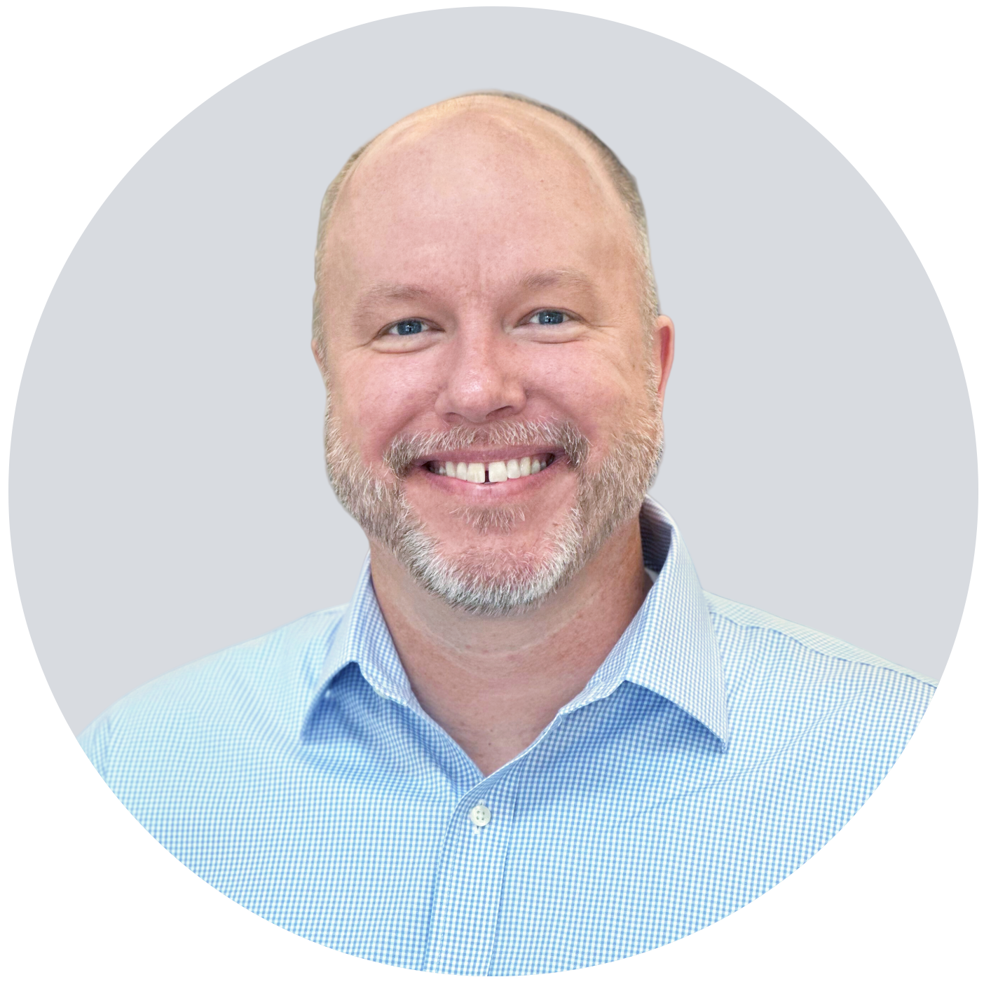 Portrait of Chris McNulty, interim CEO of Ring Therapeutics