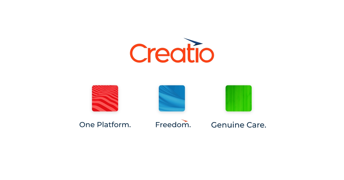 Creatio - AI-native no-code CRM platform