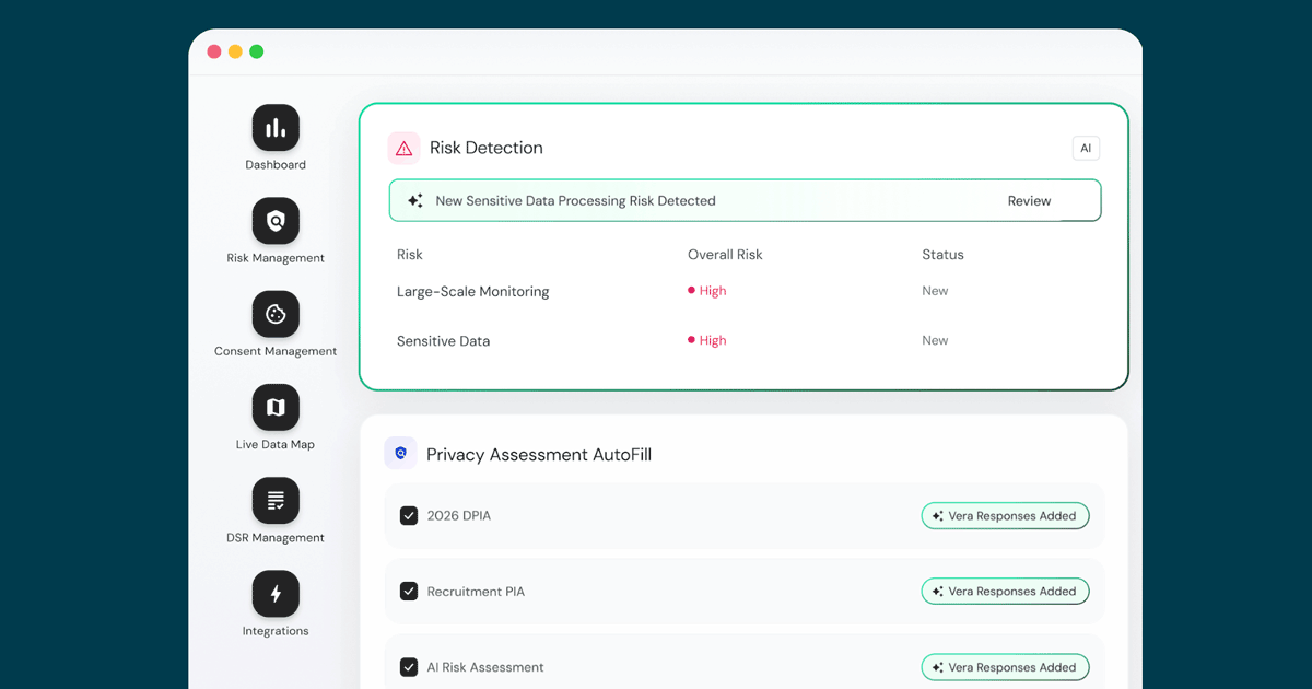 DataGrail - agentic data privacy platform brand image