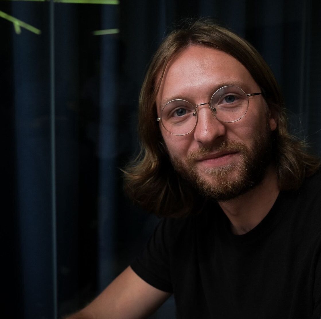 Portrait of David Stout, co-founder and CEO of webAI